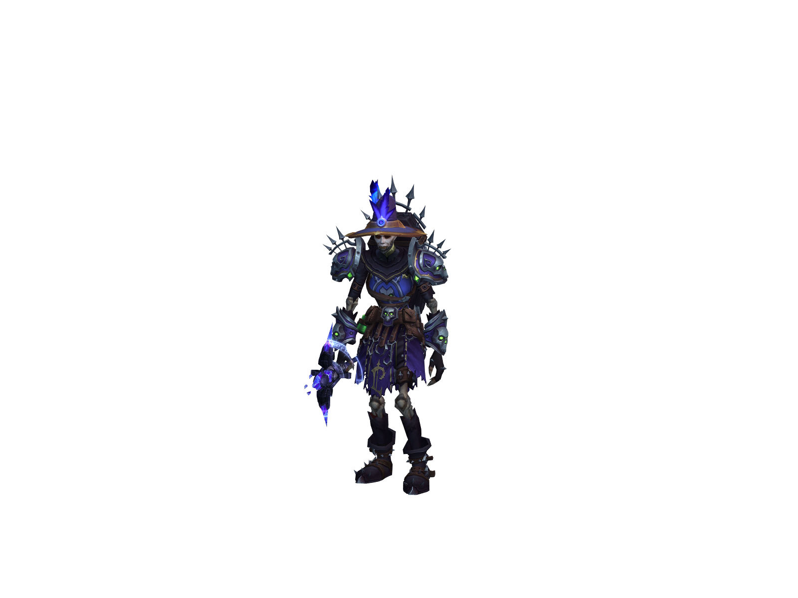 Wizrd 3D character render
