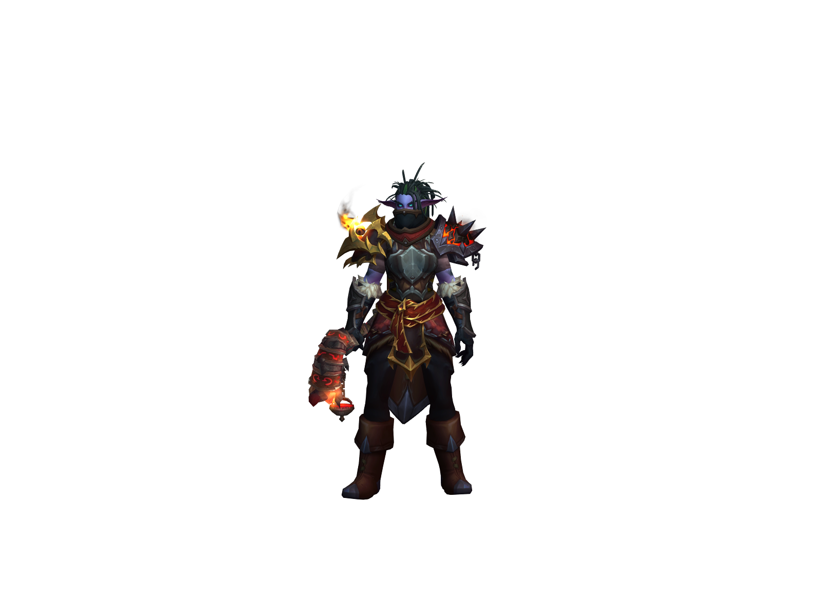 Viriheart 3D character render