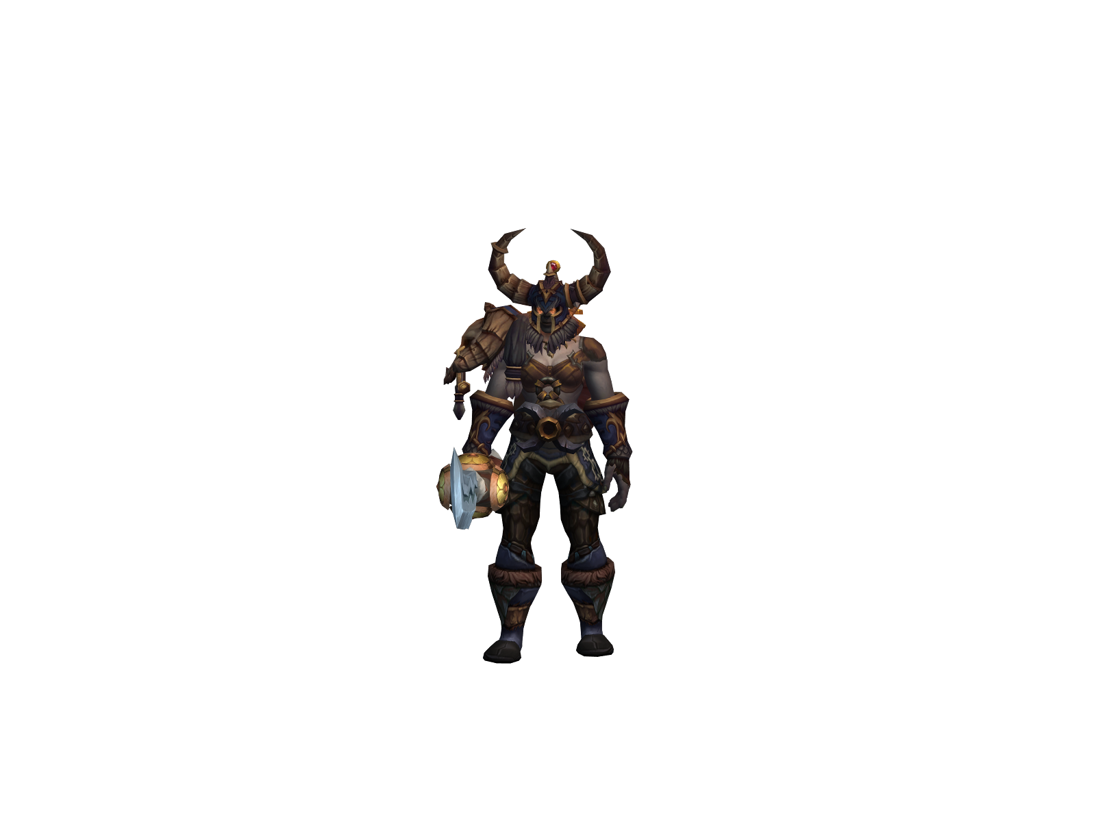 Bazhaga 3D character render