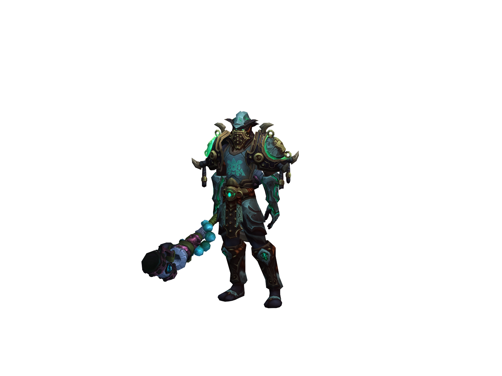 Alukel 3D character render
