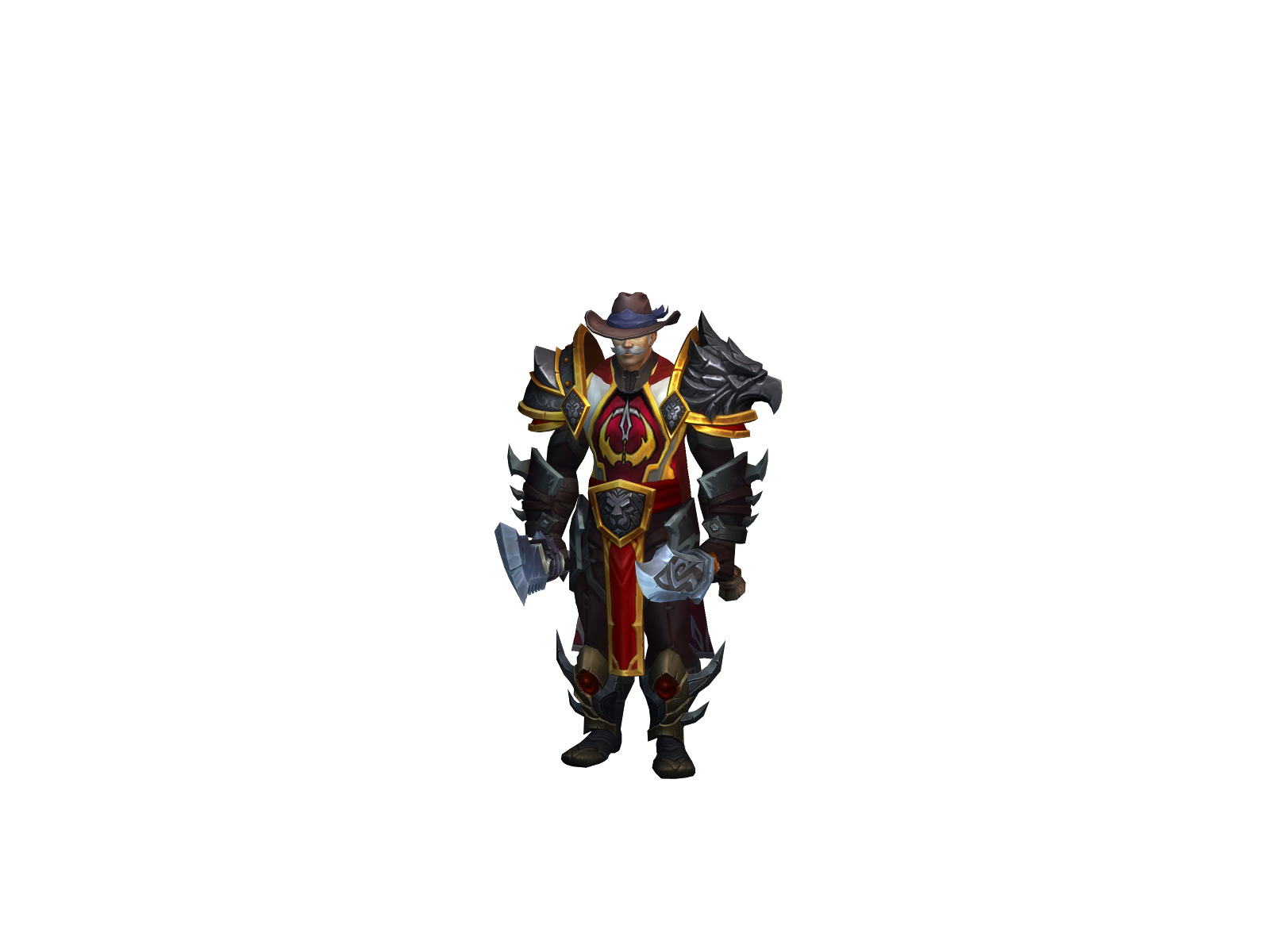 Runninamuk 3D character render