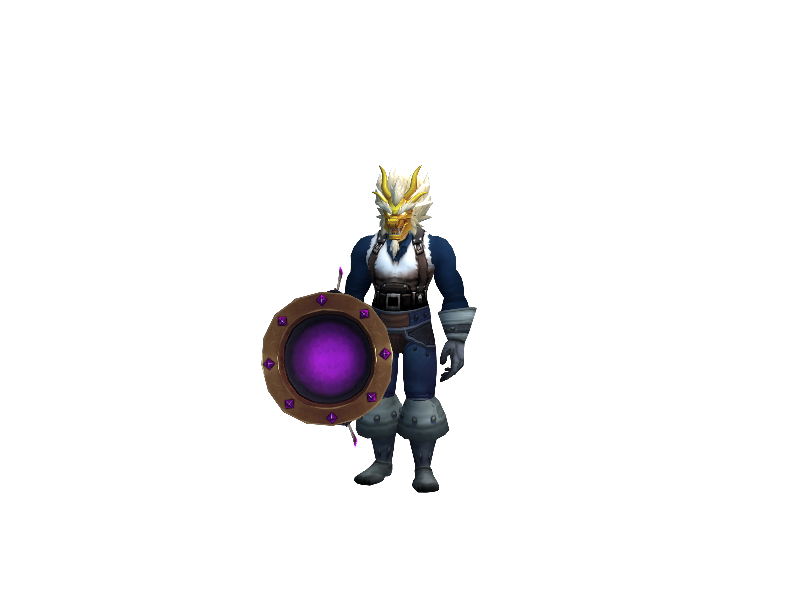 Hiimvegeta 3D character render