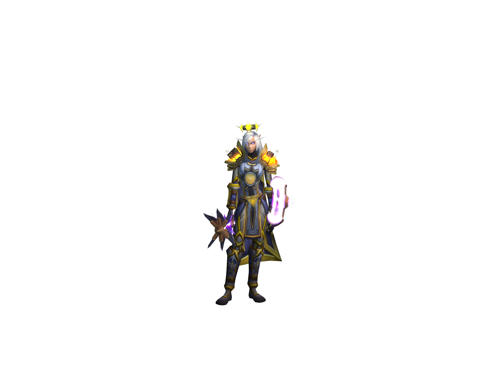 Tyrielle 3D character render