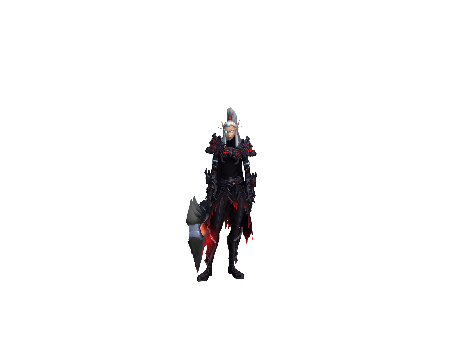 Eliraina 3D character render