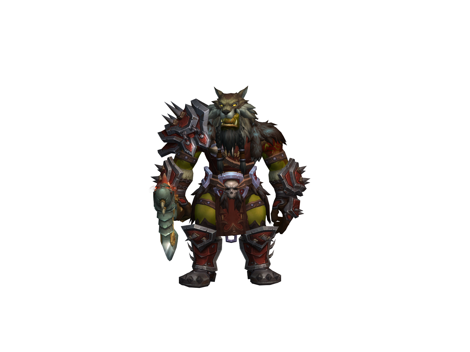 Greataxe 3D character render