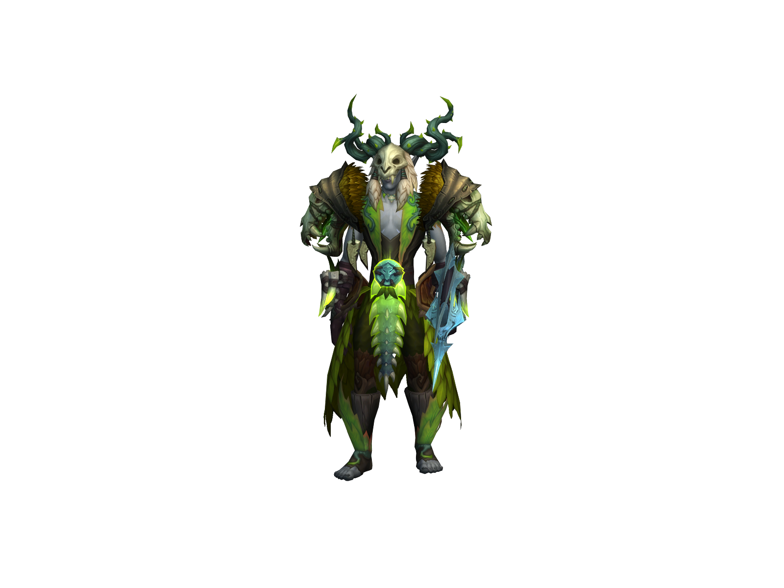 Damondabow 3D character render