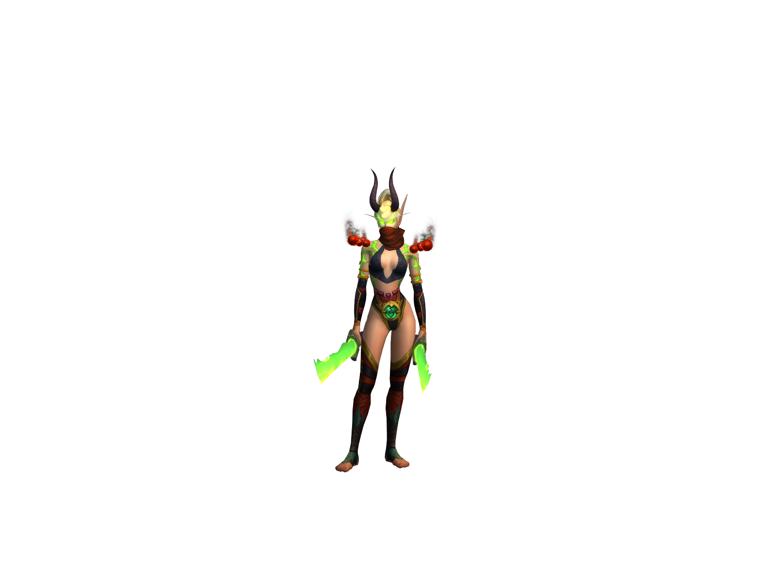 Mhorrighan 3D character render