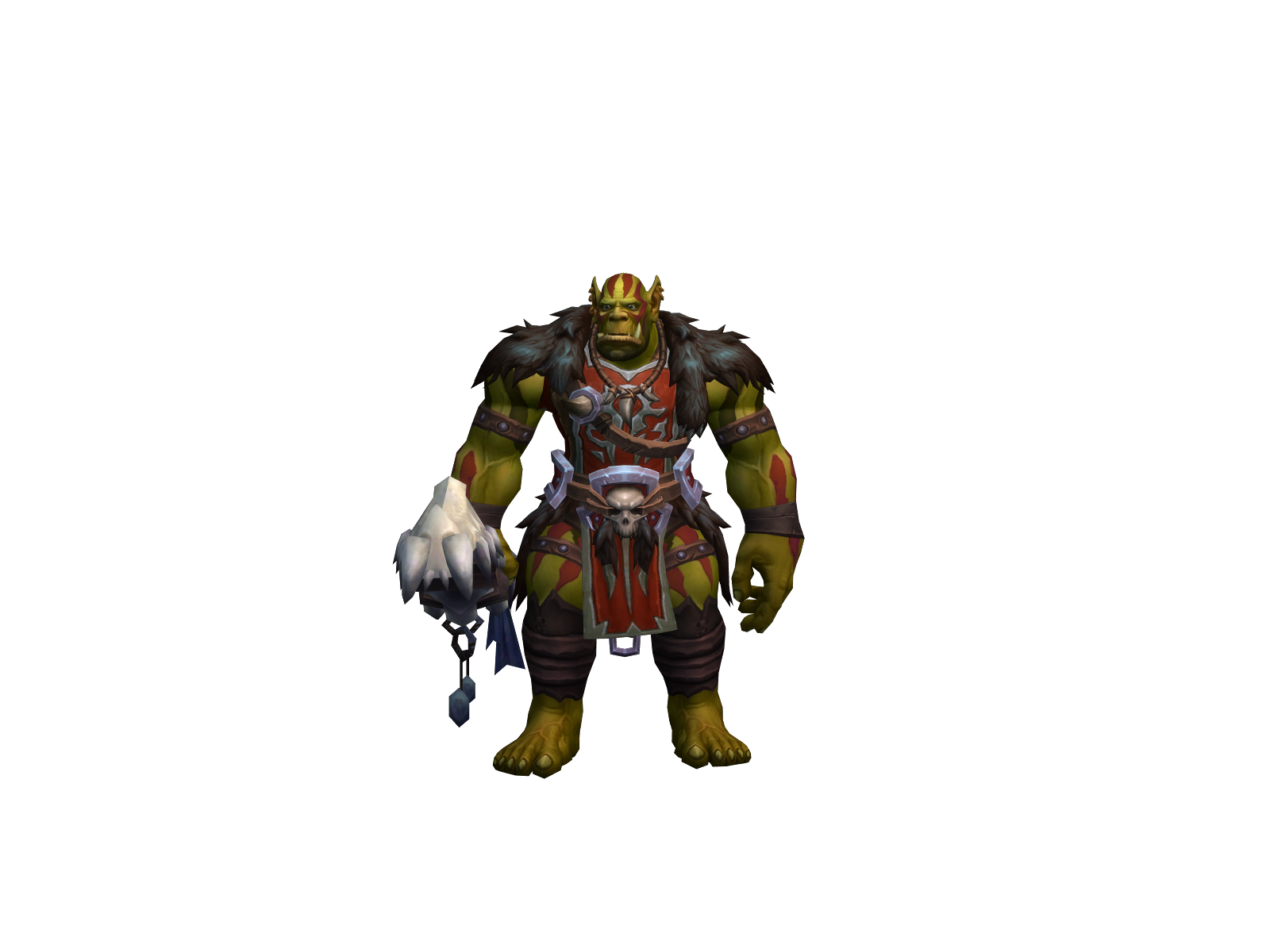 Rögarr 3D character render