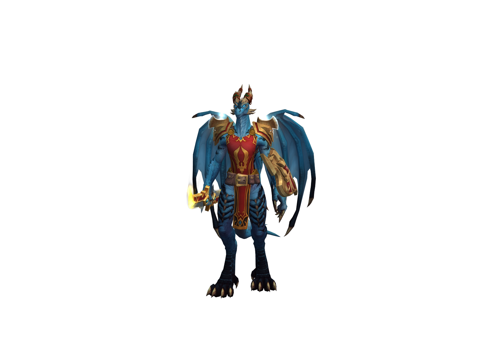 Vallennea 3D character render