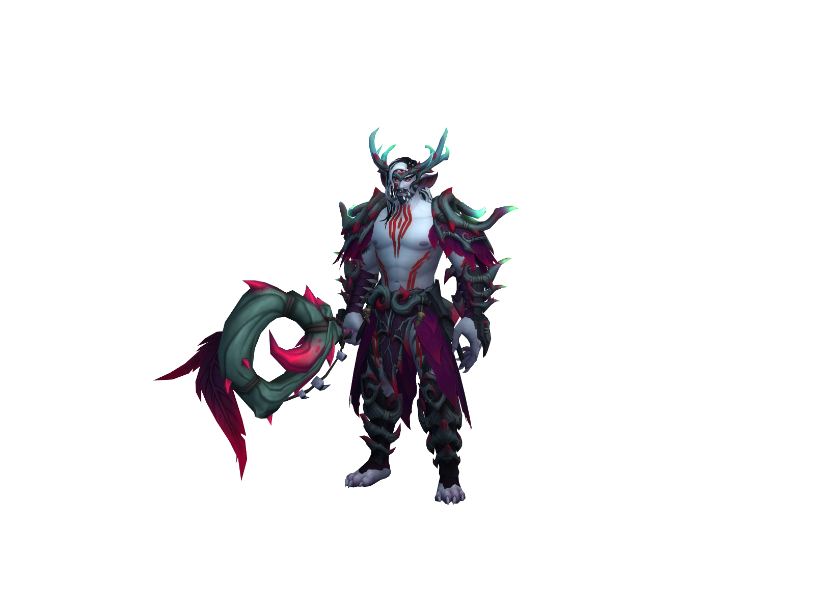 Nisheon 3D character render