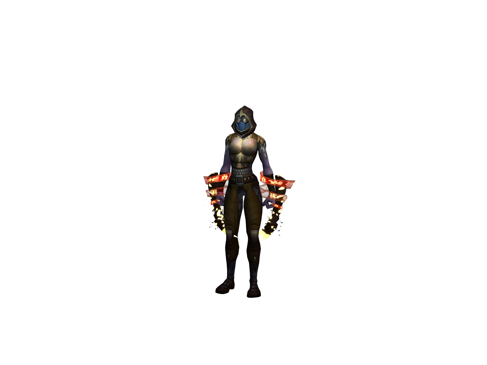 Delybroonsia 3D character render
