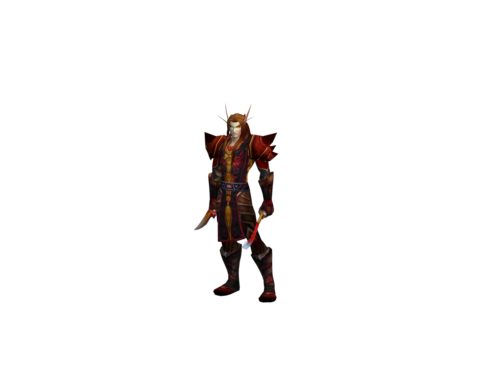 Cadros 3D character render
