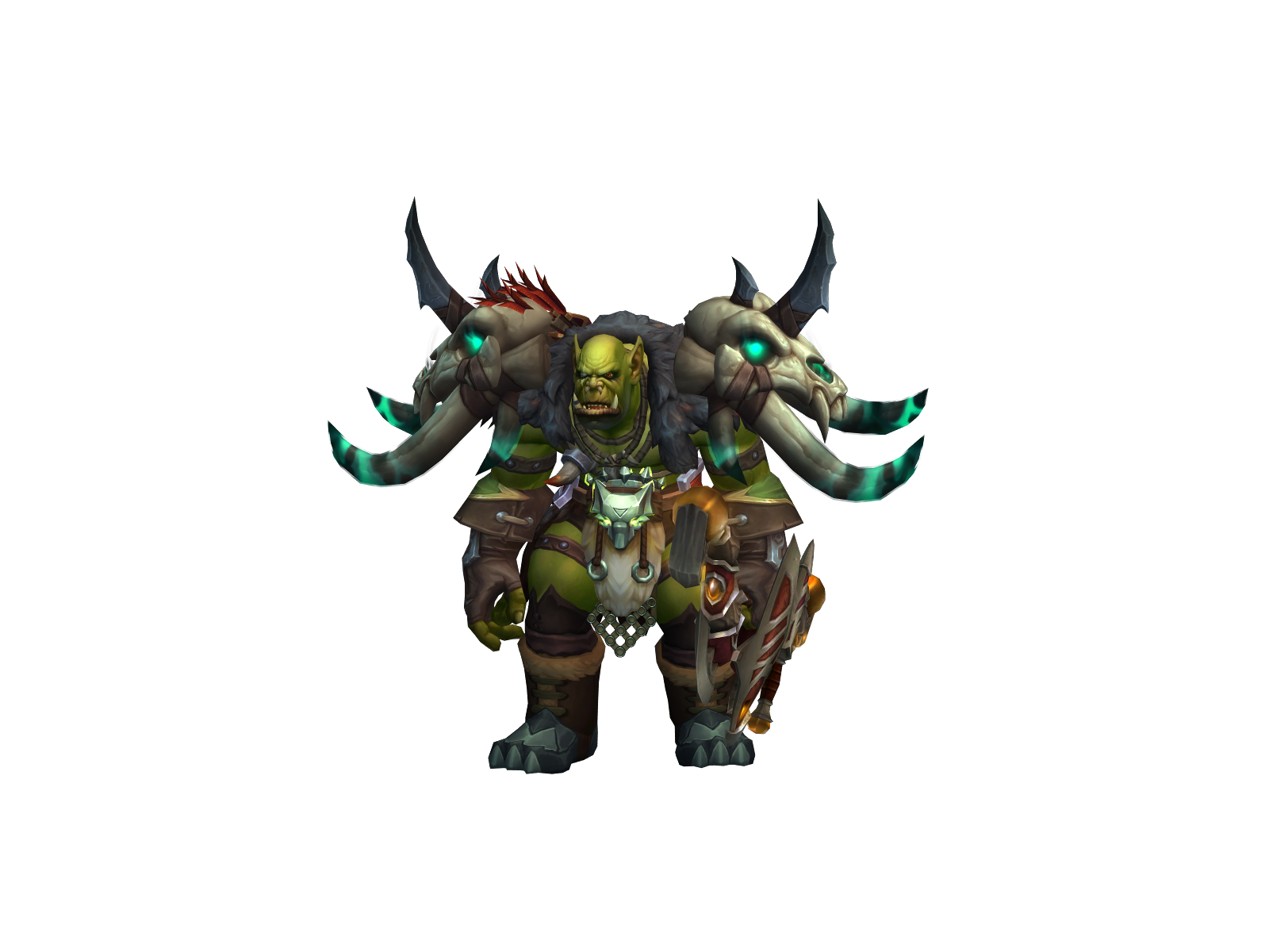 Gromhowl 3D character render