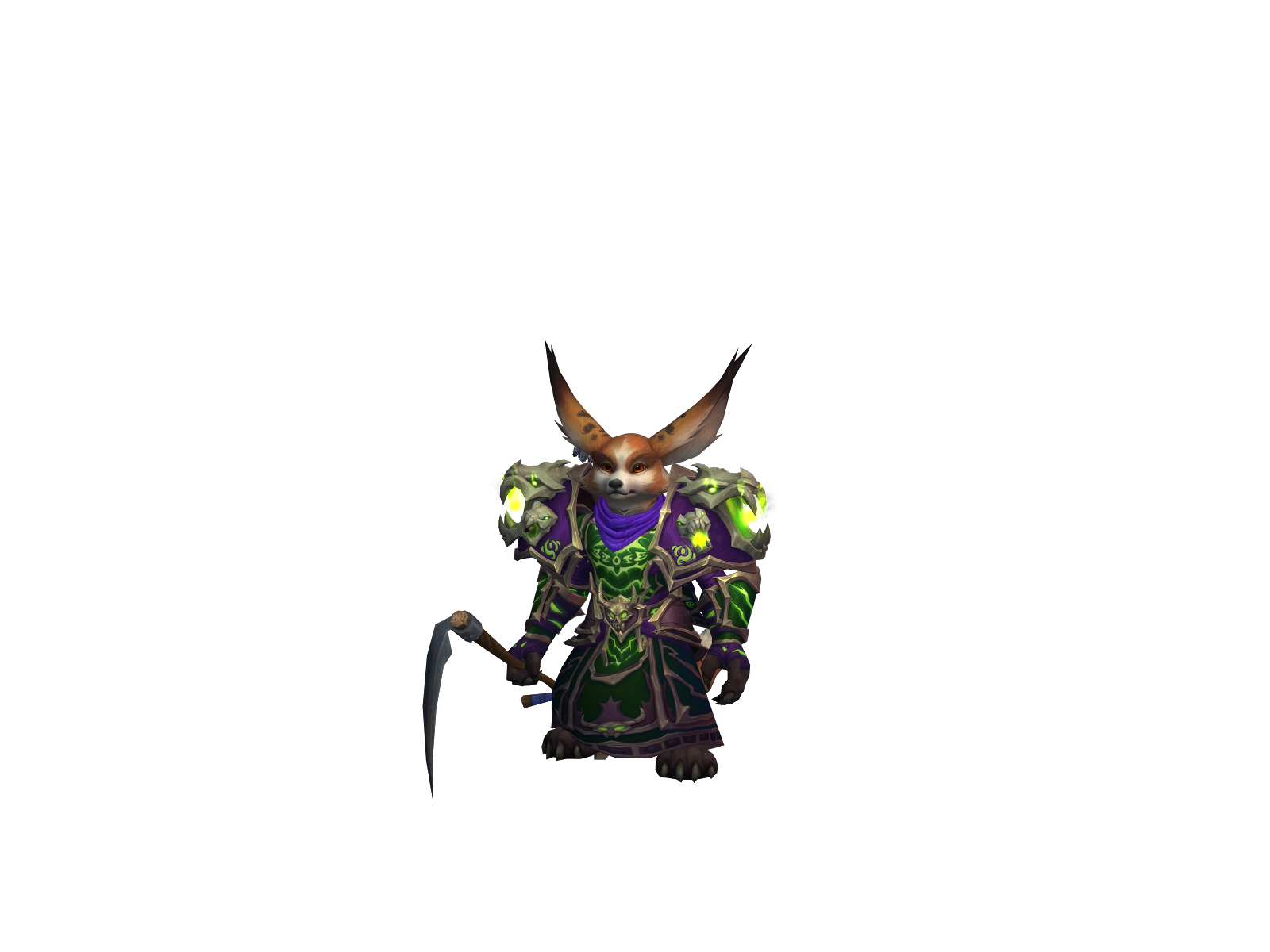Saroriko 3D character render