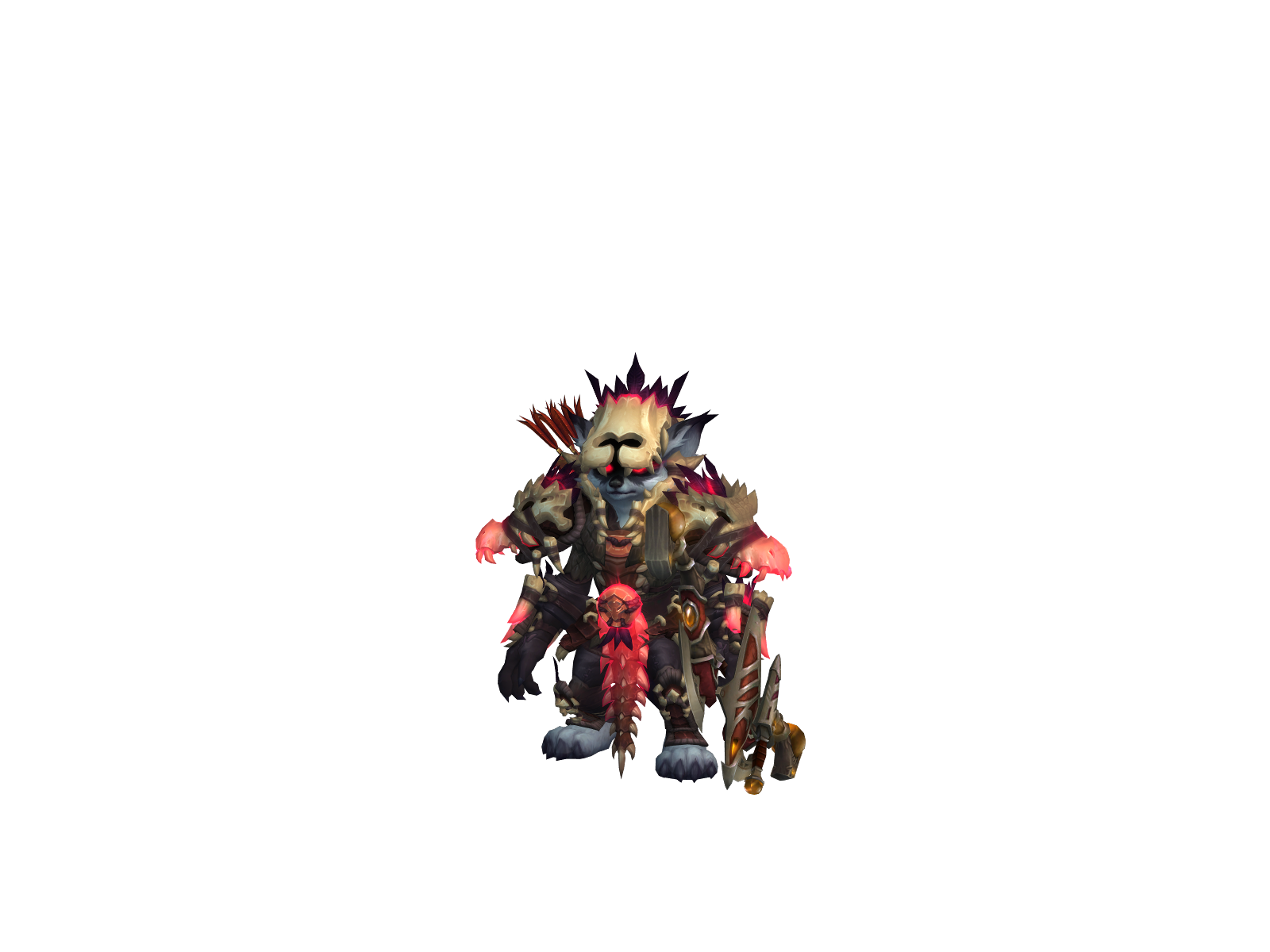 Papasmau 3D character render