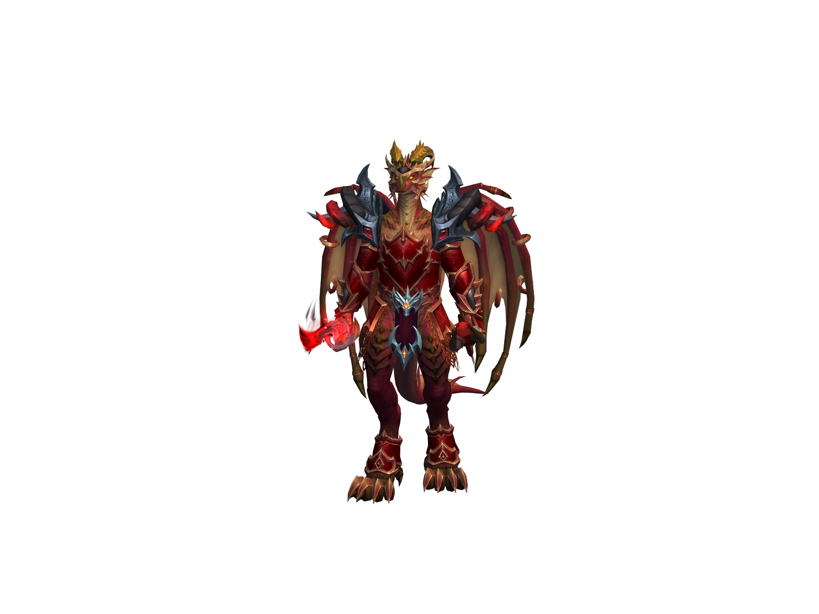 Shivandragon 3D character render