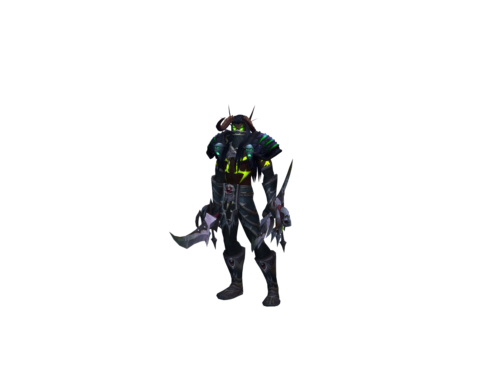 Skaxxillian 3D character render