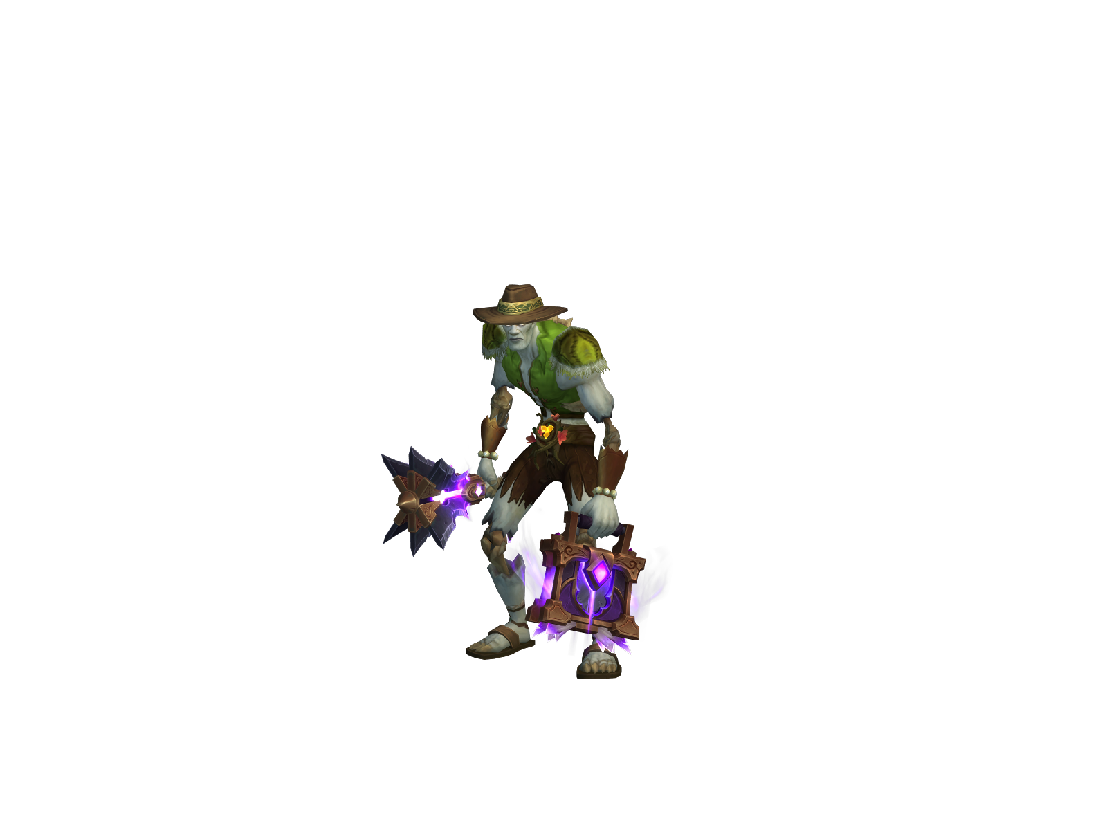Gorfiv 3D character render