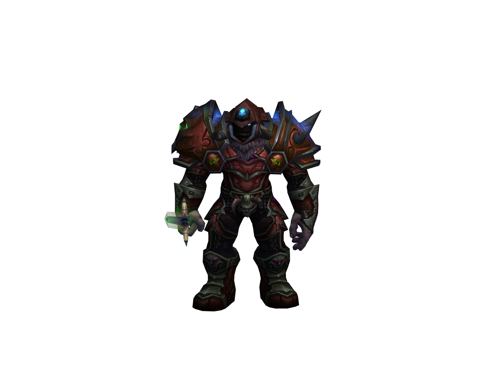 Ókrum 3D character render