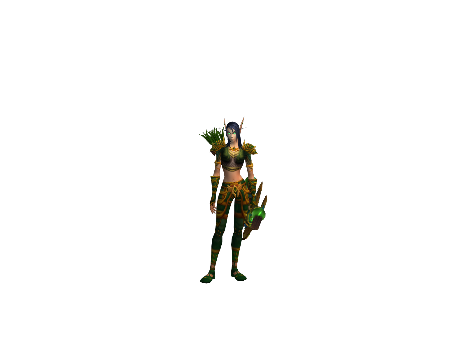 Staraim 3D character render