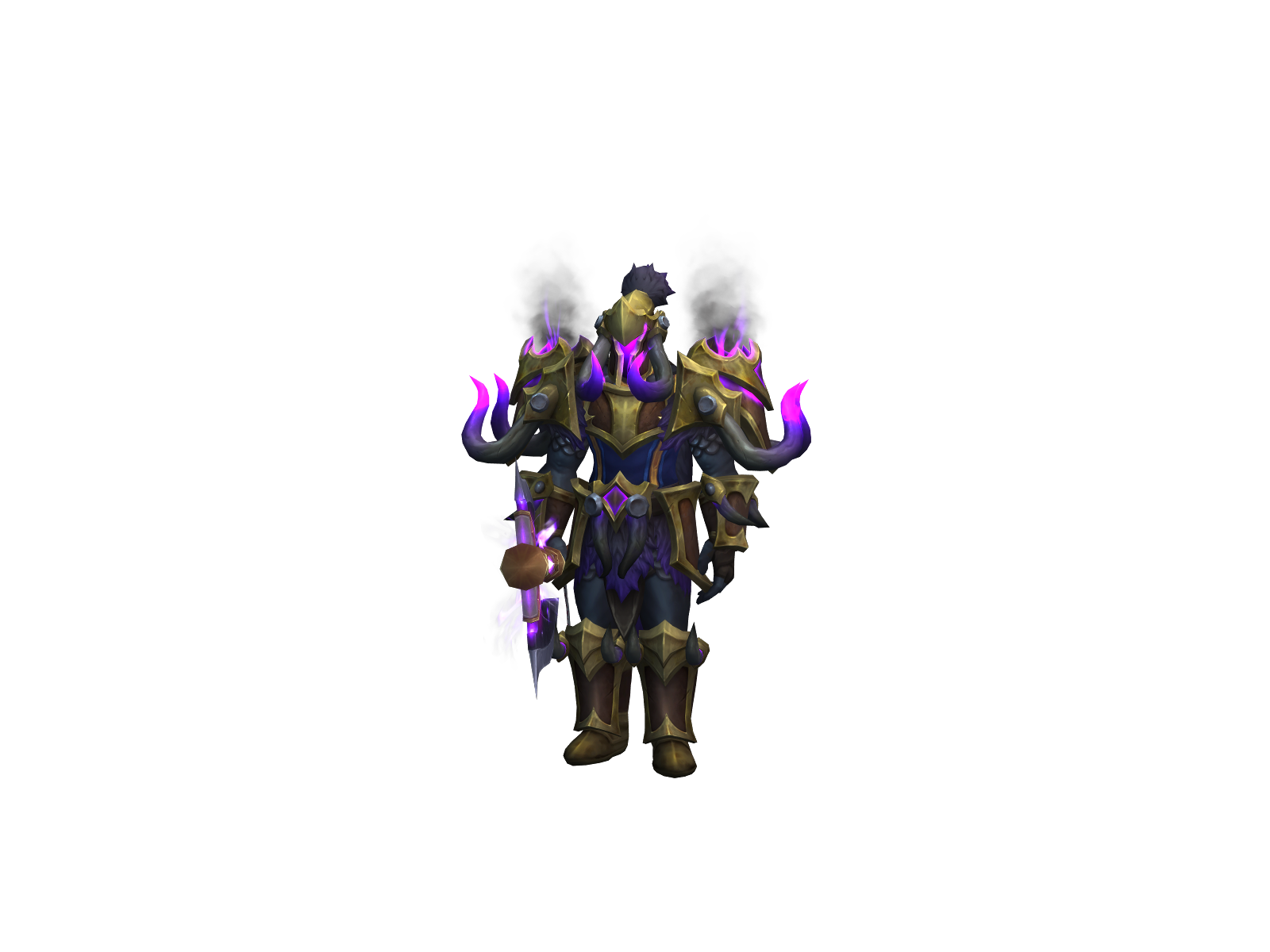 Behemos 3D character render