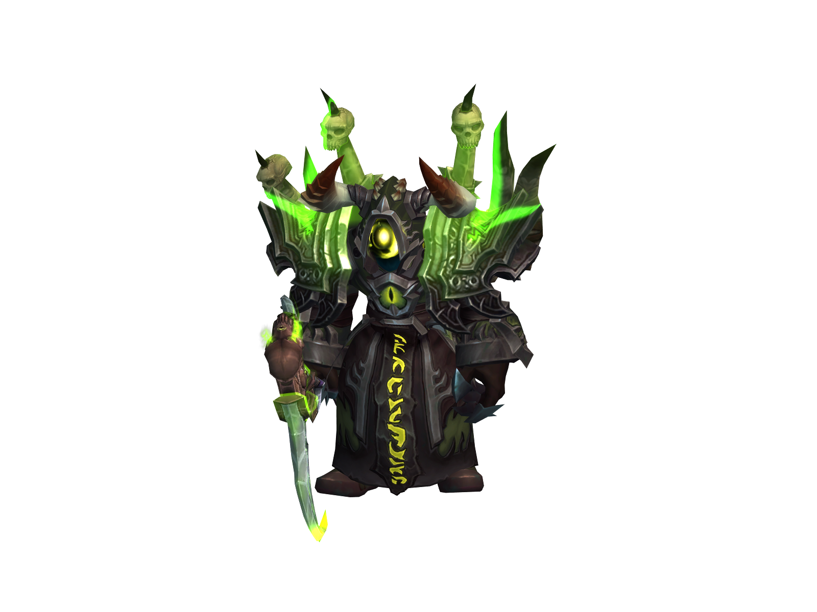 Dolguldur 3D character render