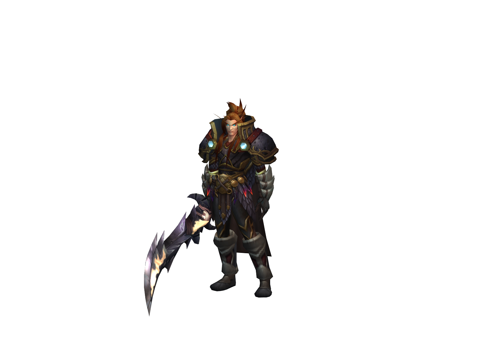 Aaerick 3D character render