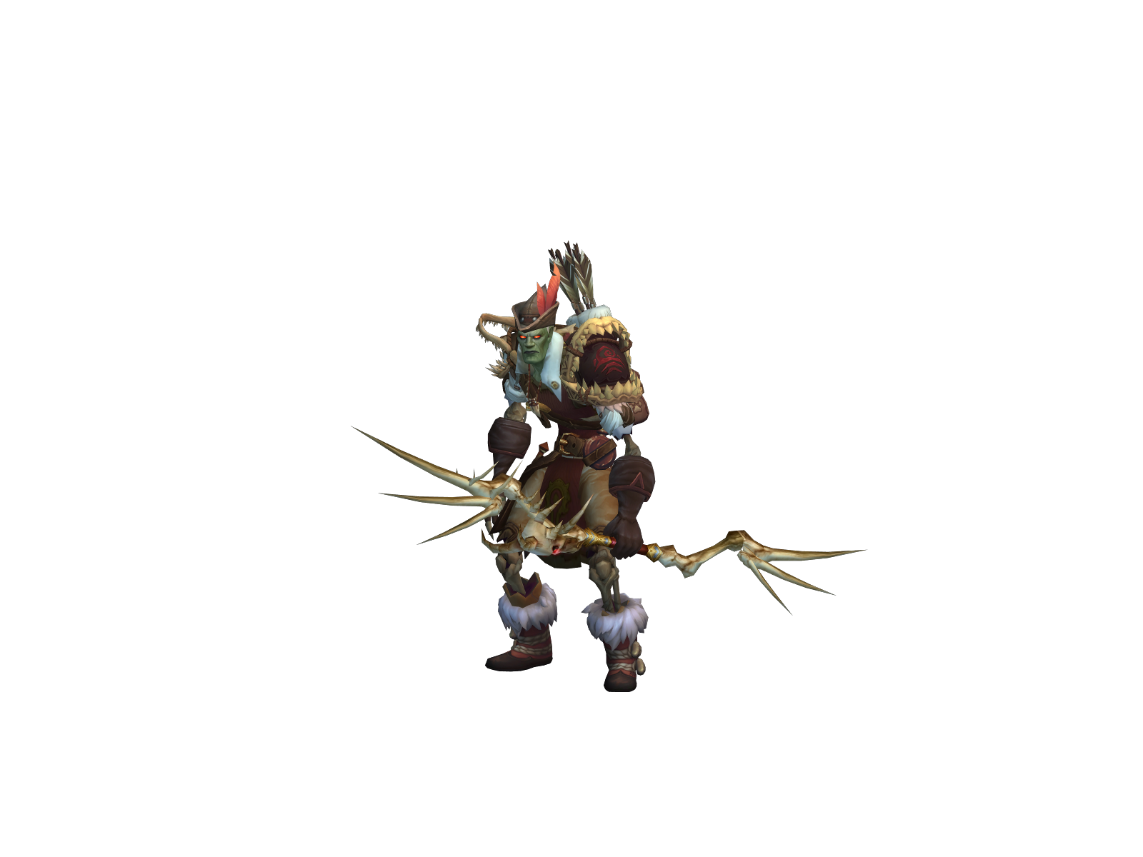 Cáptain 3D character render