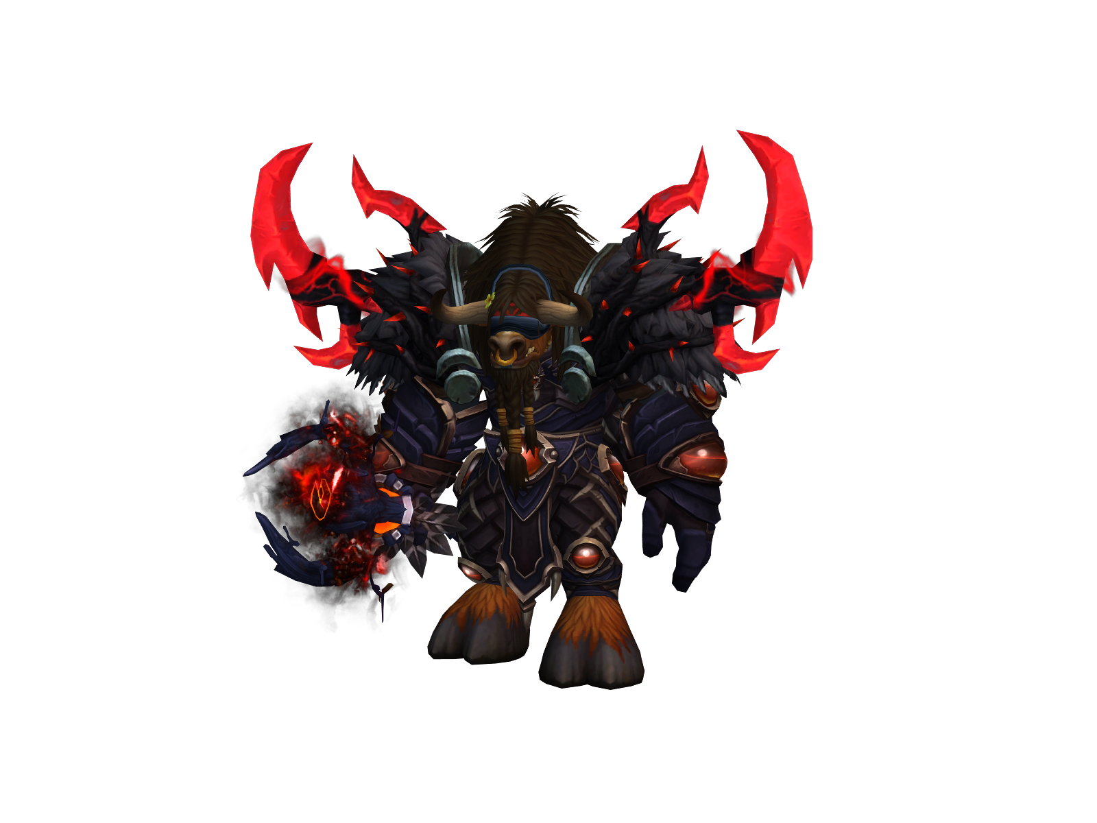 Actáeon 3D character render