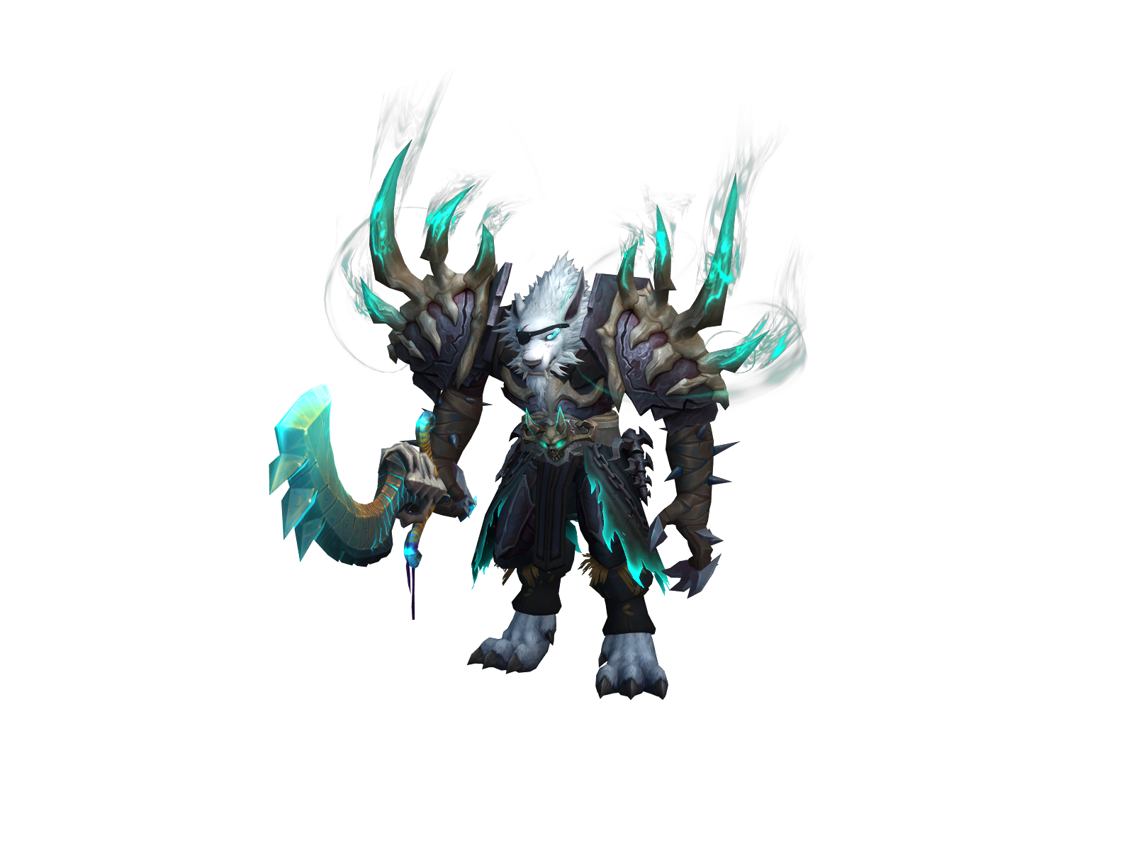 Nishsnow 3D character render