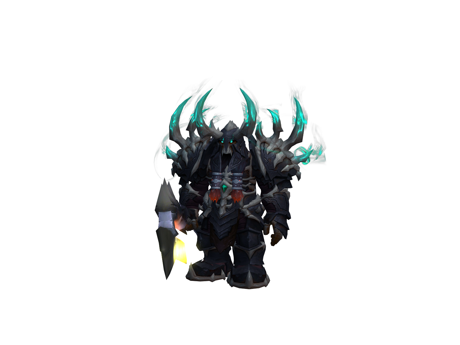 Rackblazor 3D character render