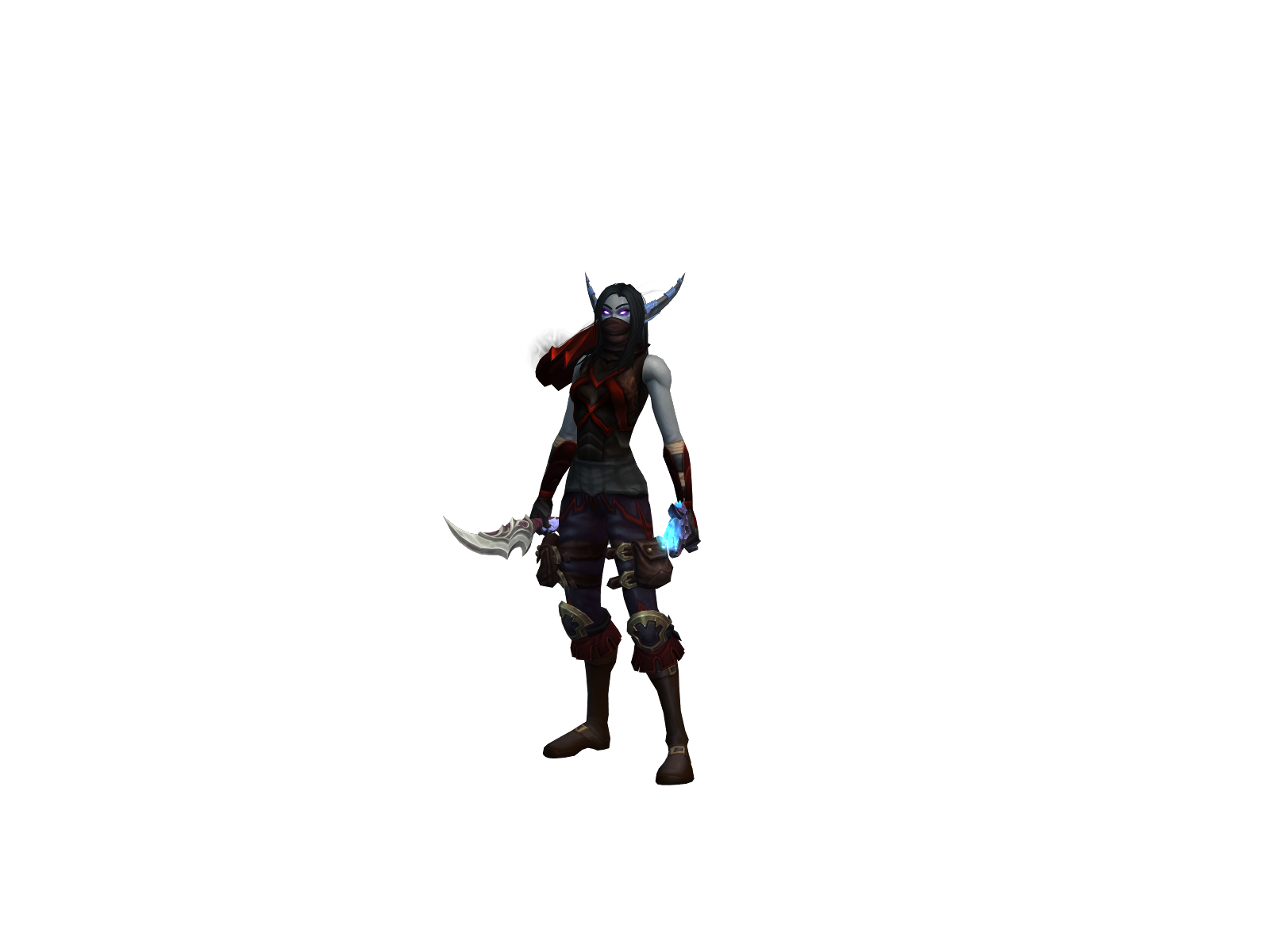 Izanamí 3D character render