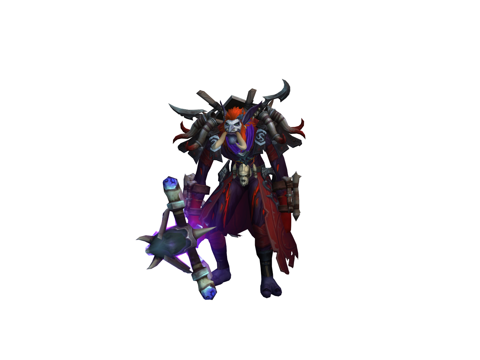 Shakazahn 3D character render