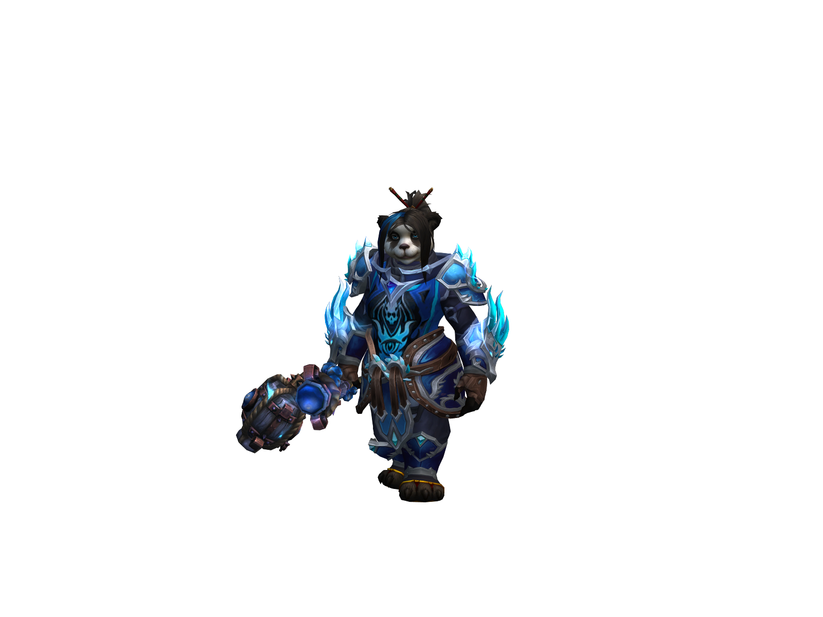 Sekirø 3D character render