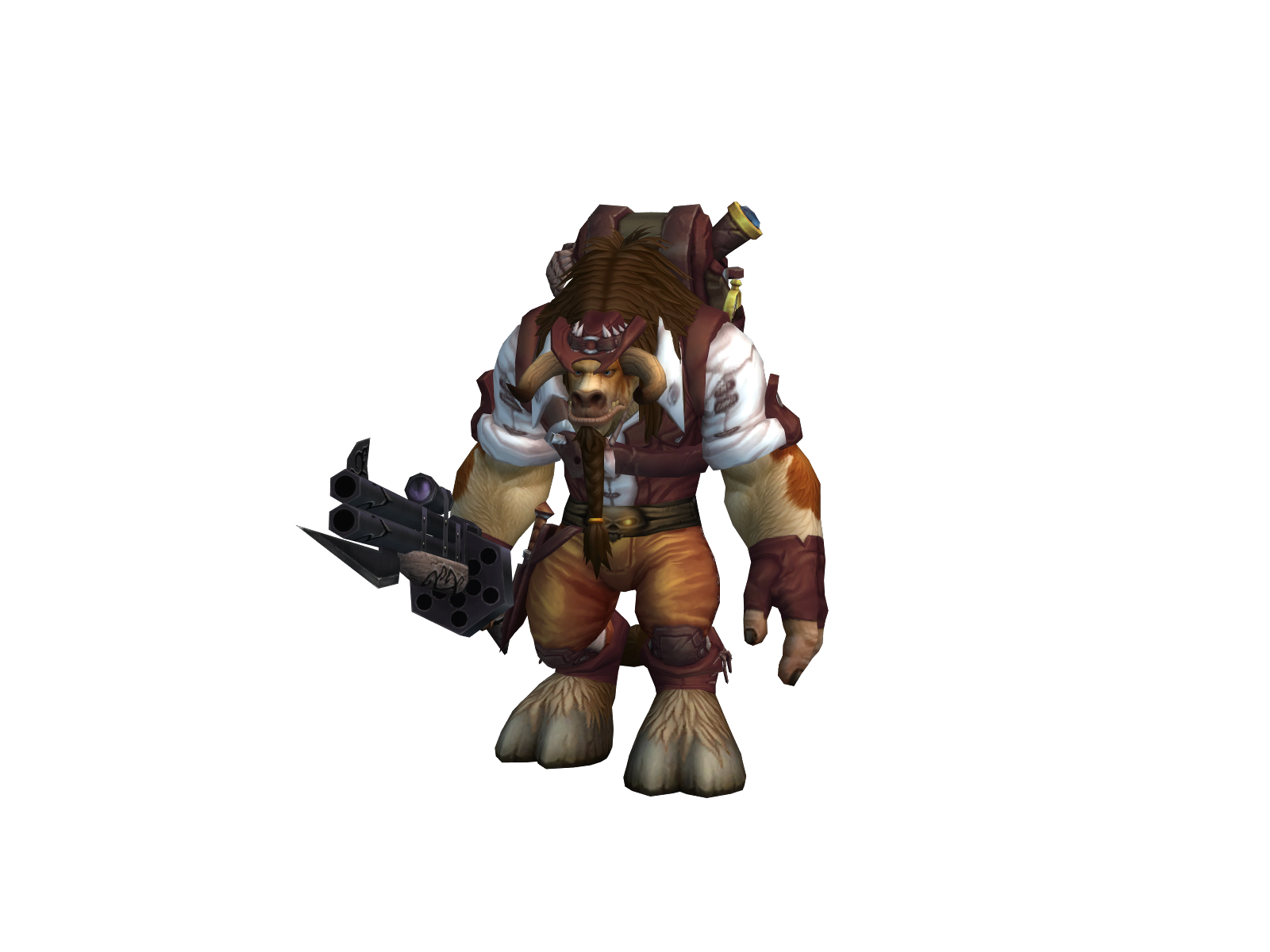 Cyroose 3D character render