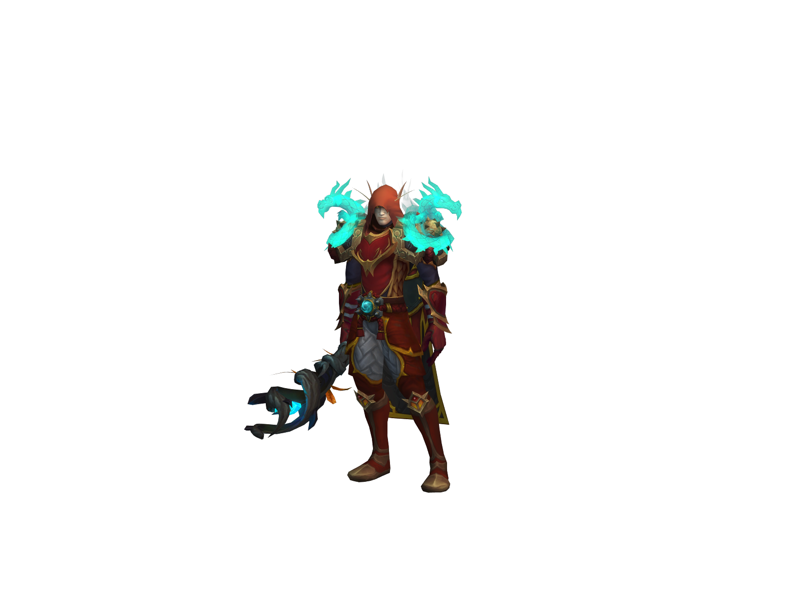 Buceros 3D character render