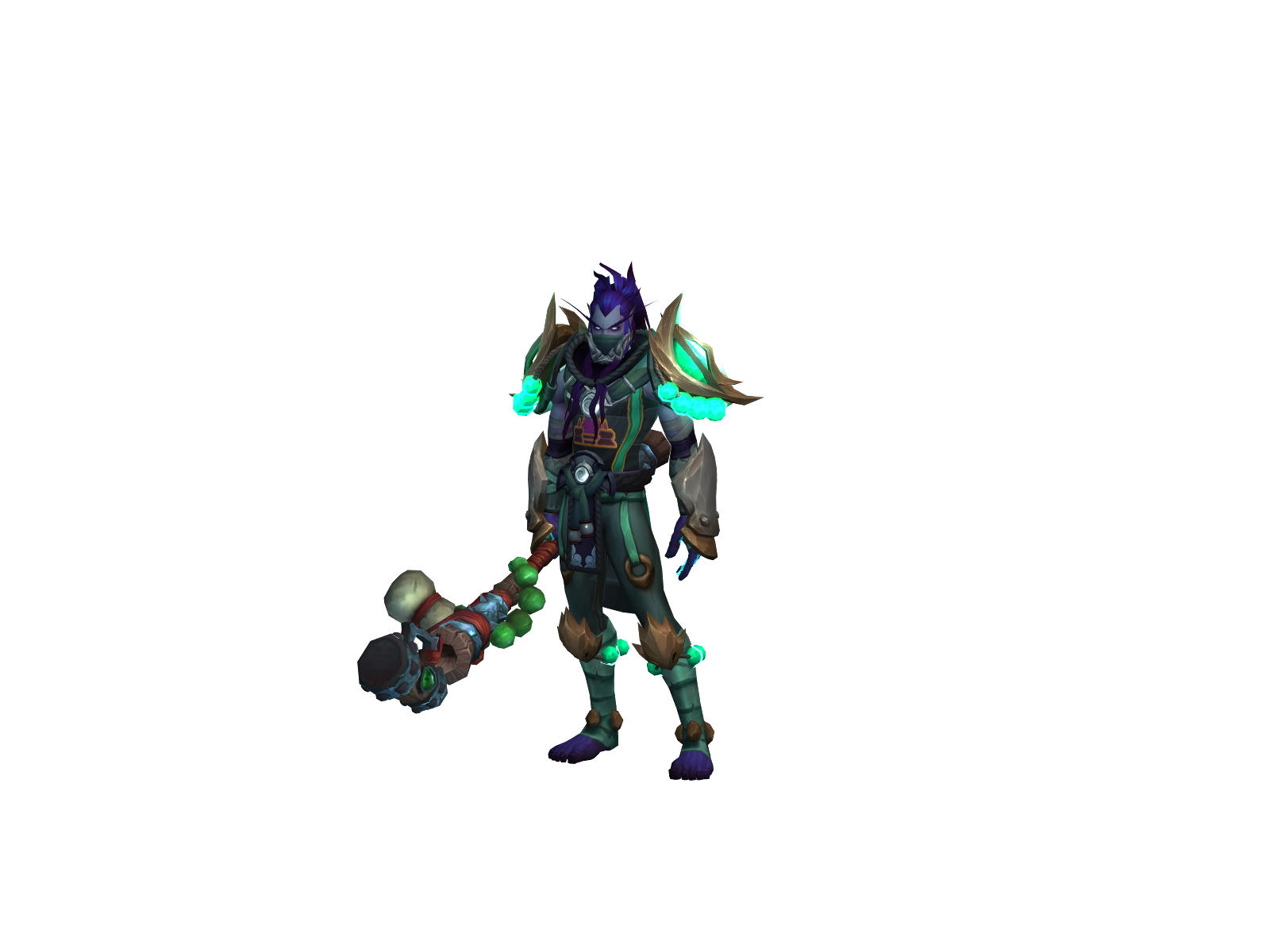 Wangpunch 3D character render