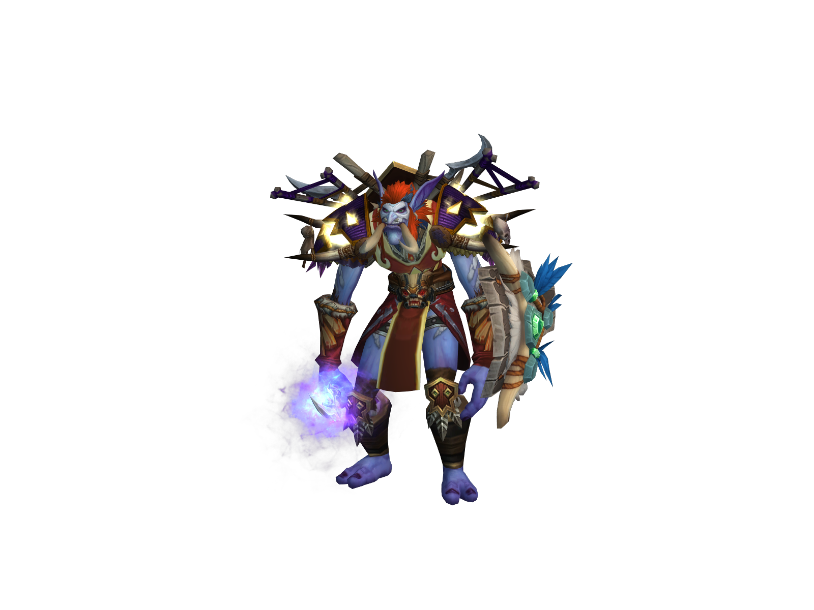Shakazhan 3D character render