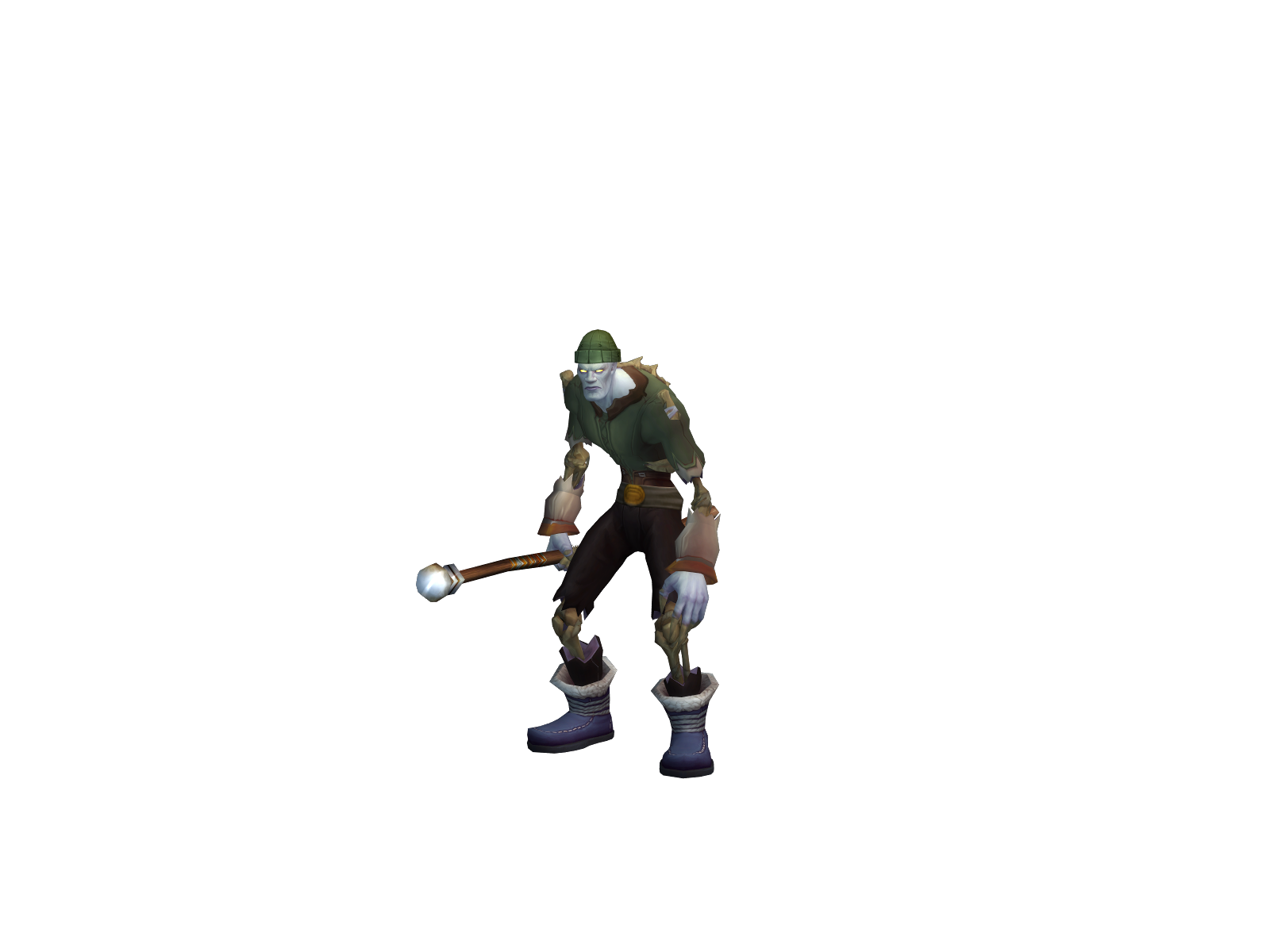 Bonero 3D character render