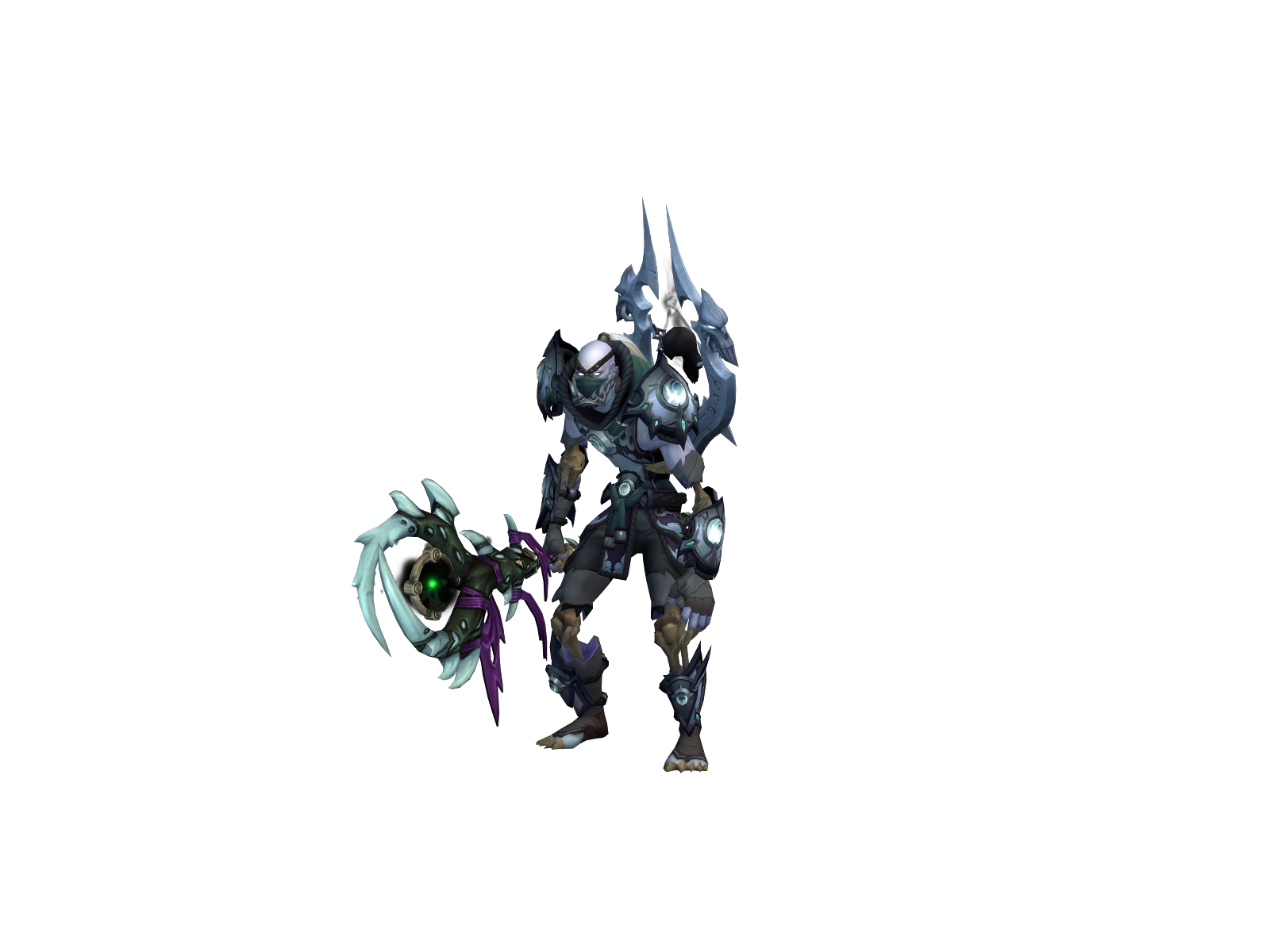 Ladzhu 3D character render
