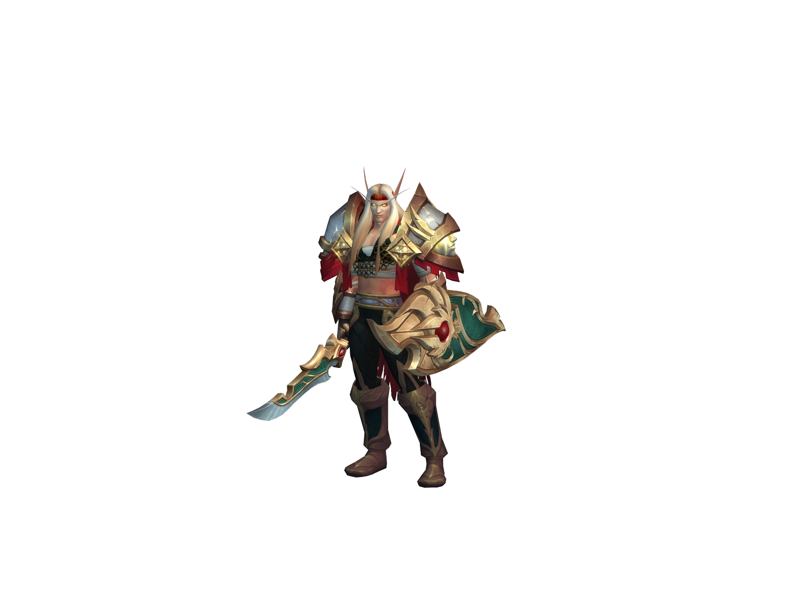 Gloriosus 3D character render