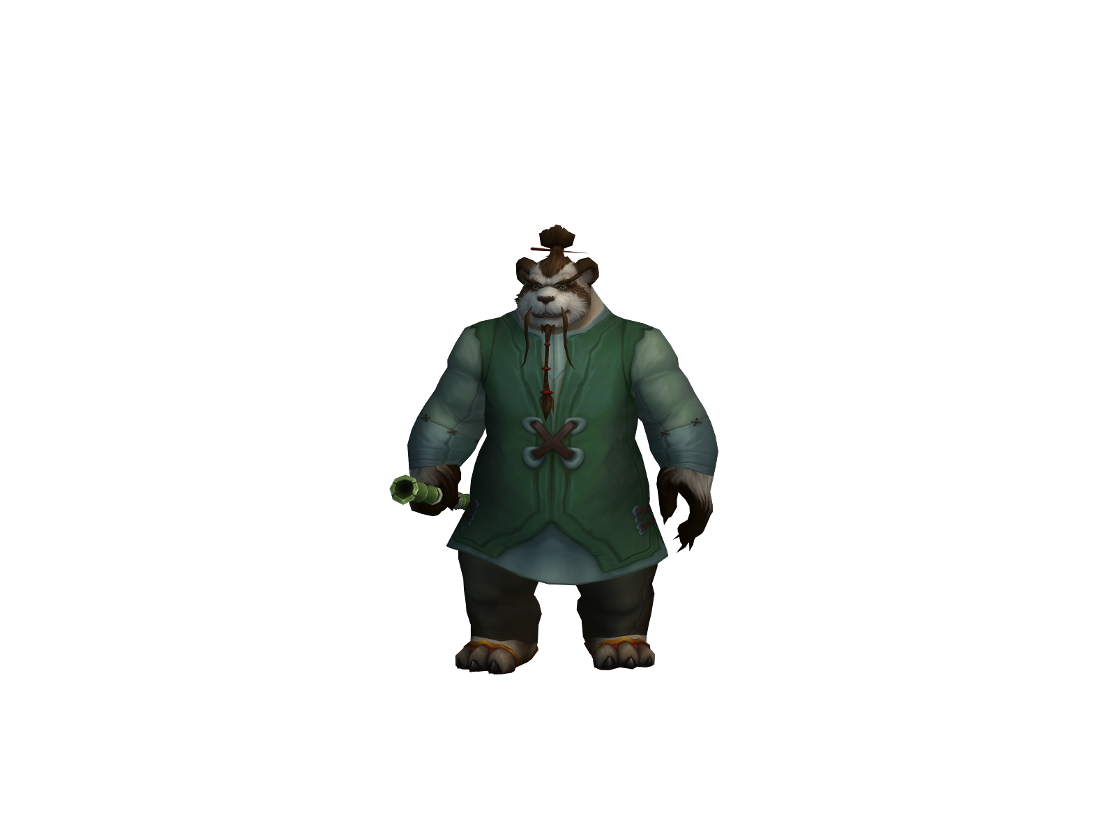 Badherb 3D character render
