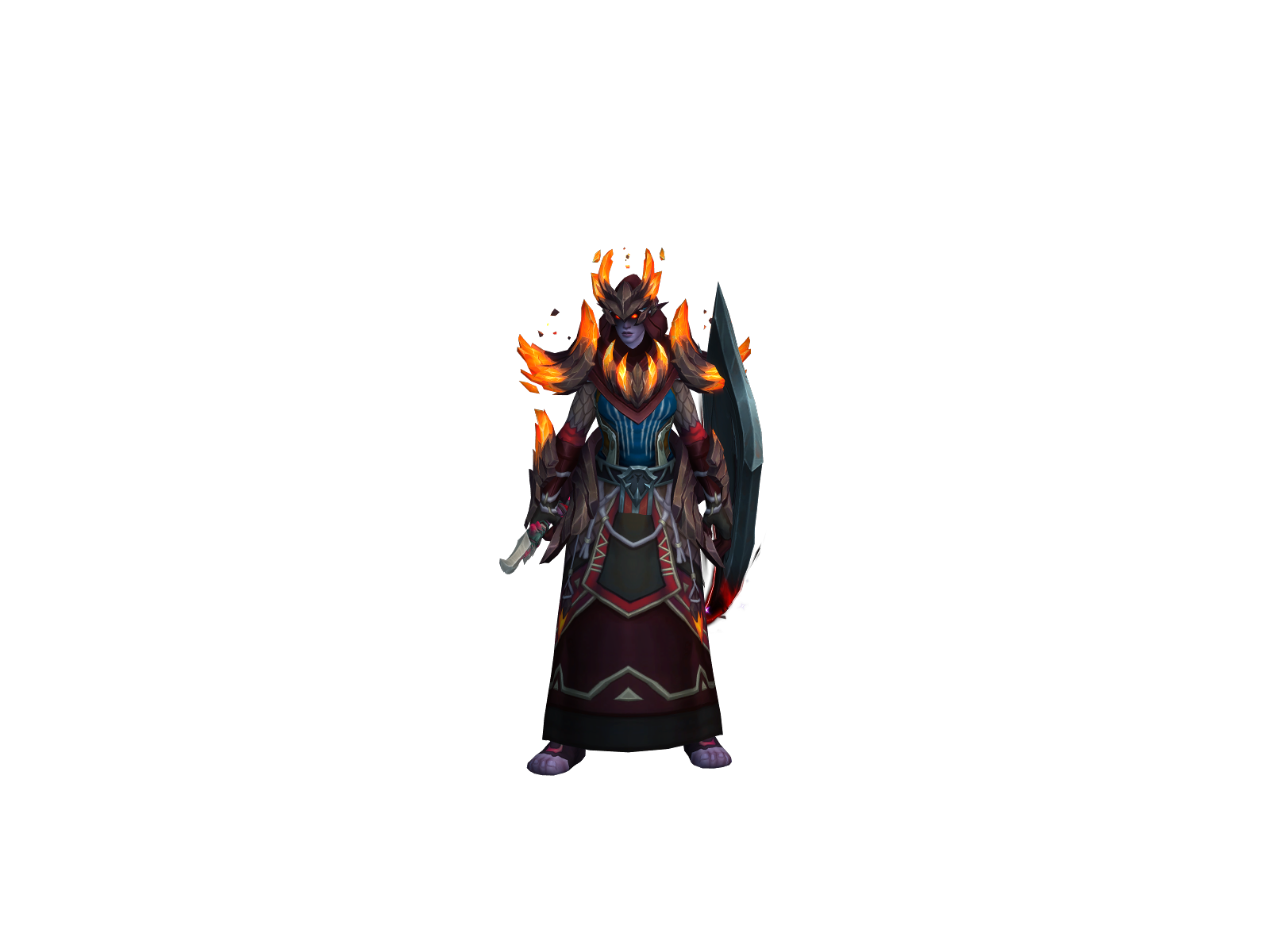 Kirsora 3D character render