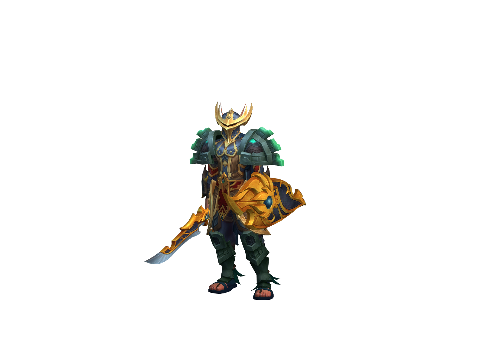 Fenìx 3D character render