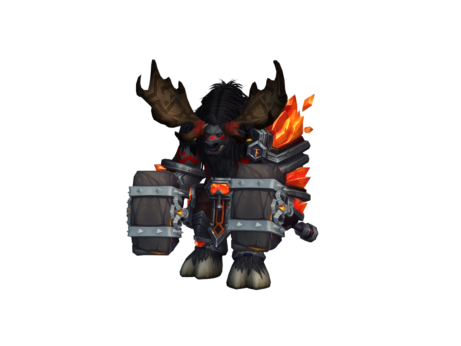 Krovarn 3D character render