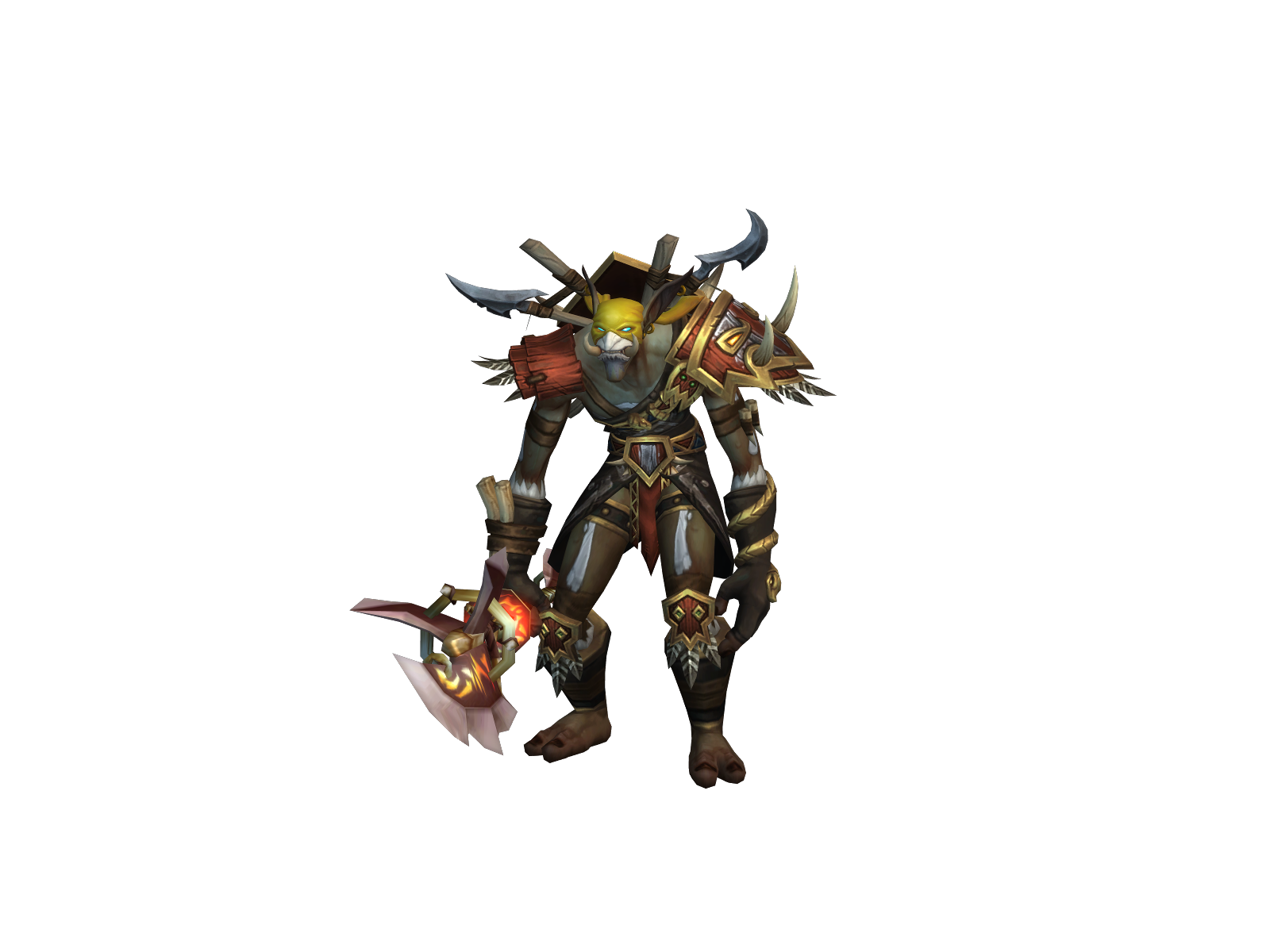 Bigfrost 3D character render