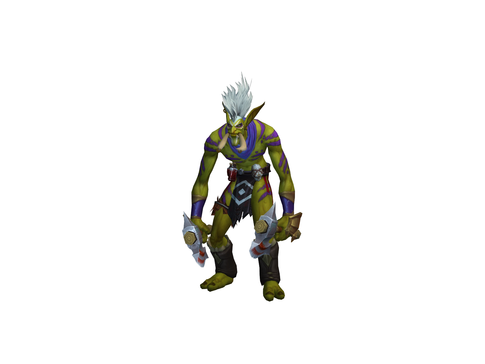 Elfhater 3D character render