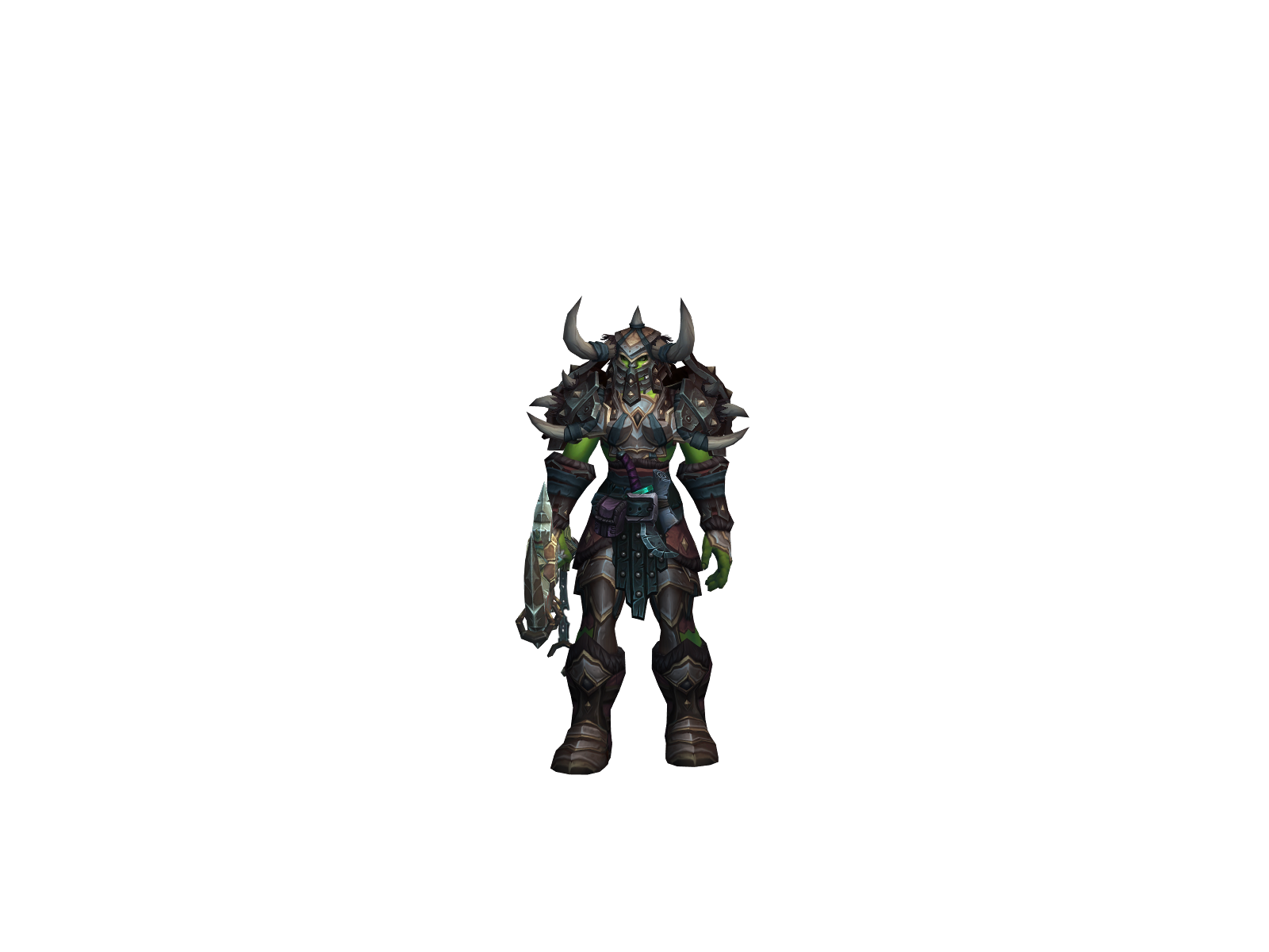 Helgaka 3D character render