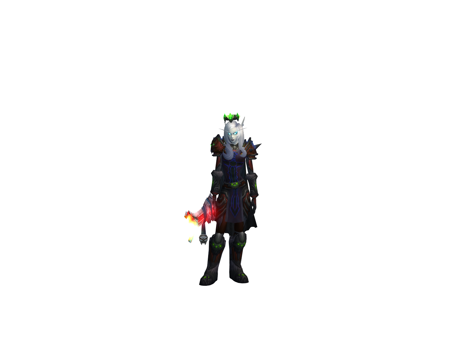 Aevinthriel 3D character render