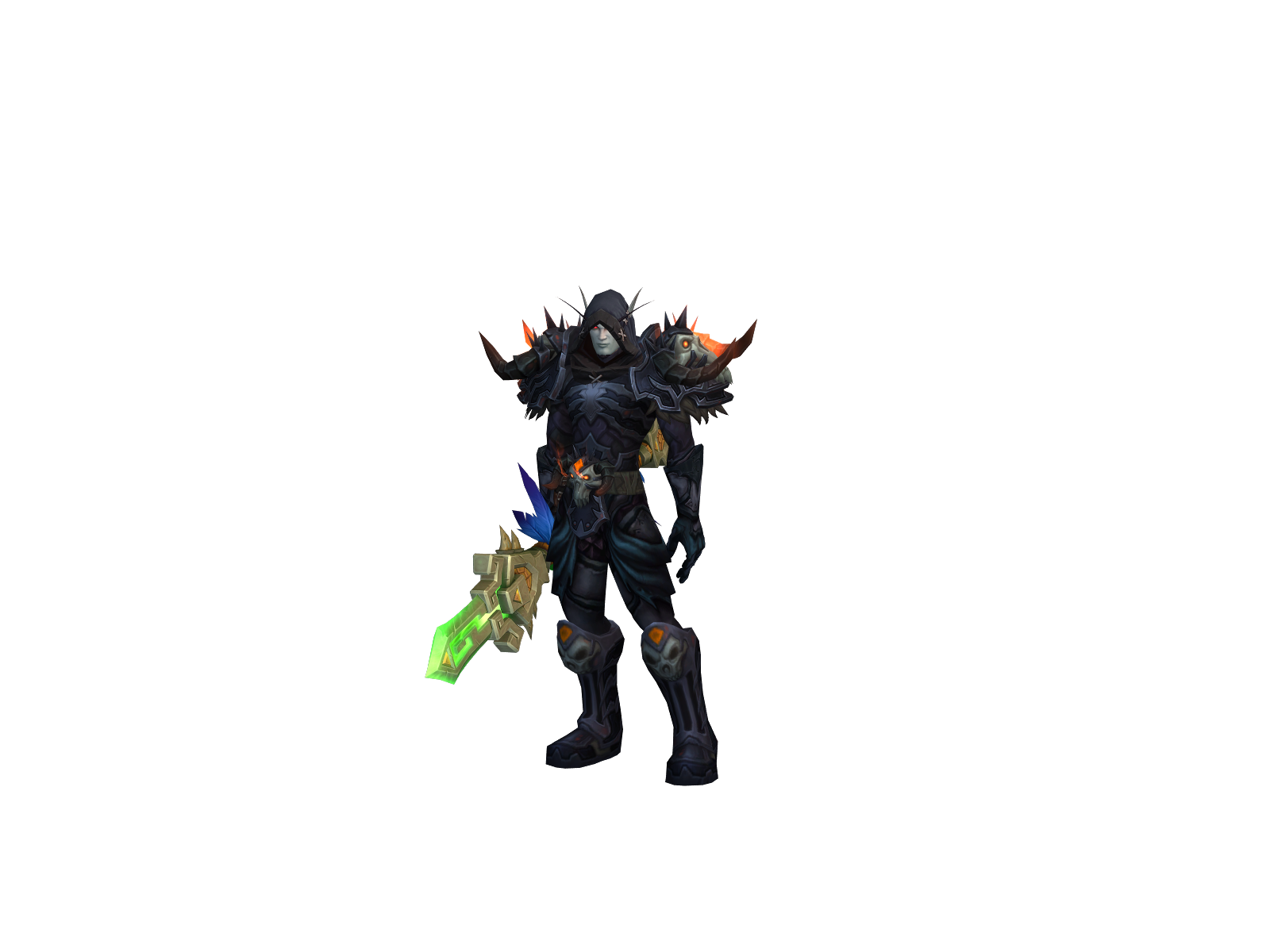 Nevark 3D character render